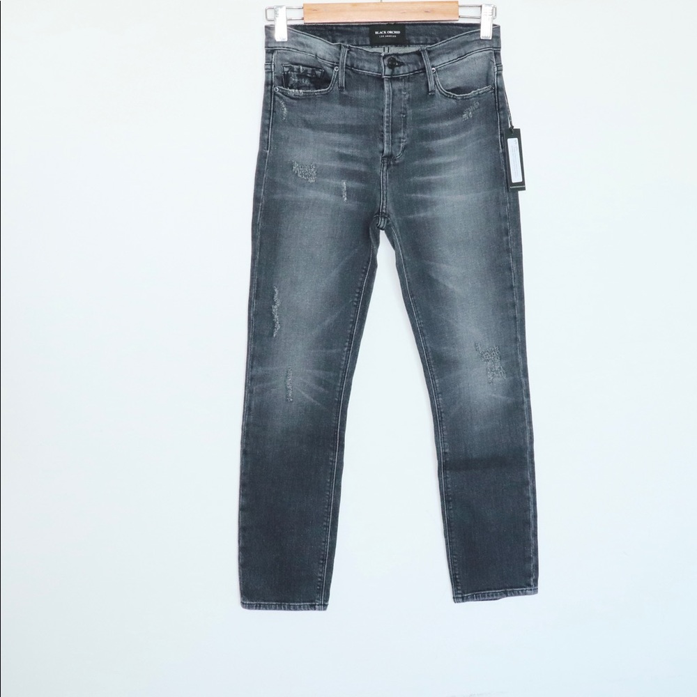 MBlack Orchid Vintage Rehab Joan Straight Jean